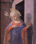 Fra Filippo Lippi Details of the Virgin Annunciat Germany oil painting artist